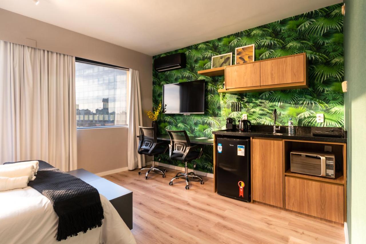 Flat Faria Lima Conforto Com Localizacao Privilegiada Em Pinheiros Sao Paulo Bagian luar foto