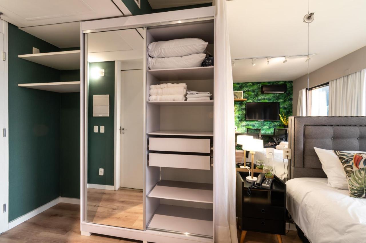 Flat Faria Lima Conforto Com Localizacao Privilegiada Em Pinheiros Sao Paulo Bagian luar foto