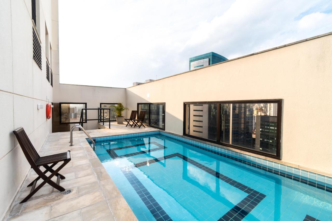 Flat Faria Lima Conforto Com Localizacao Privilegiada Em Pinheiros Sao Paulo Bagian luar foto